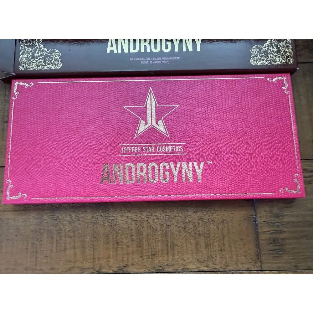 Jeffree Star Cosmetics Androgyny Eyeshadow Palette 10 Shades 0.09oz Vegan New